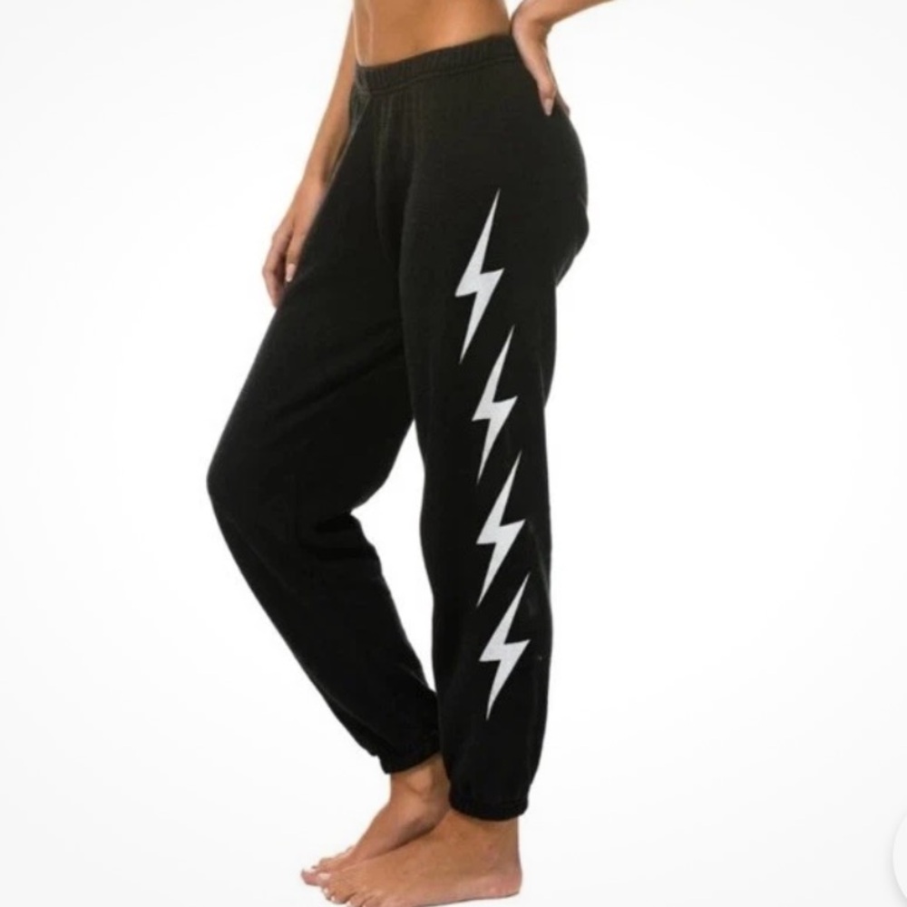 Aviator Nation lightning bolt sweatpants